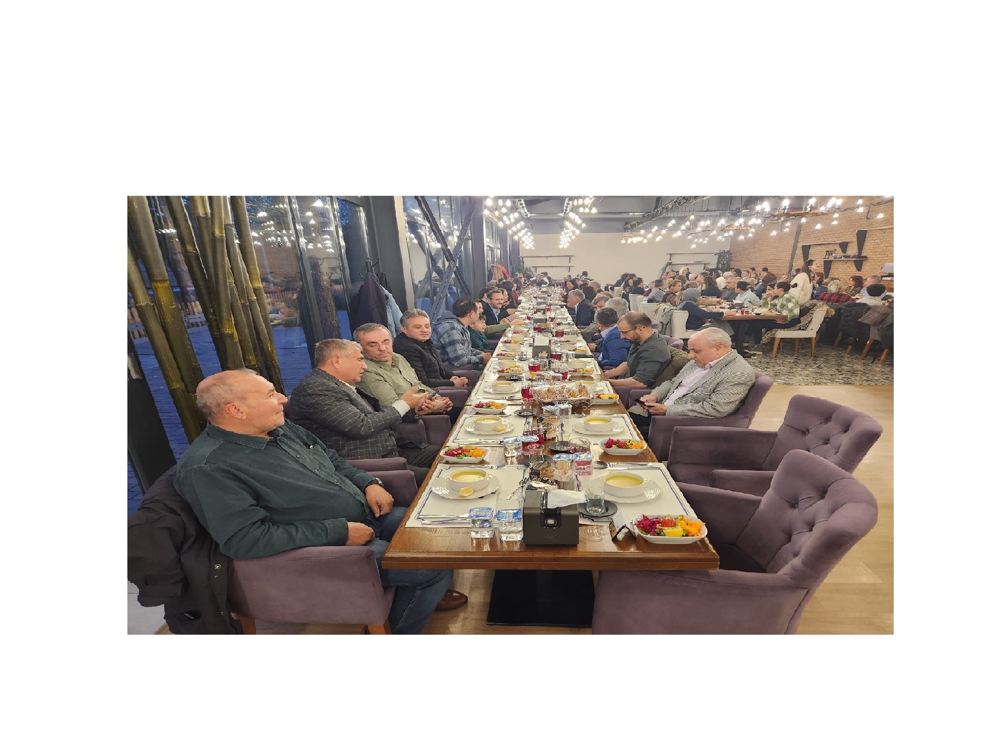 Üyelerimizle iftarda buluştuk